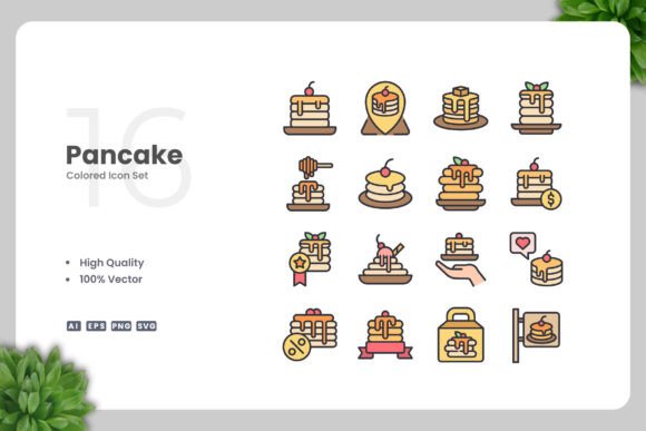 Pancake Colored Icons: Graphics That Deliver