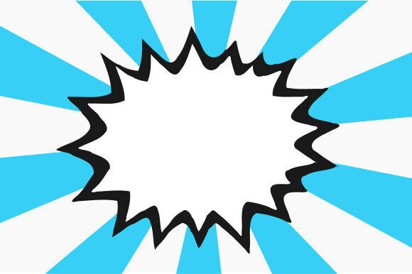 Vibrant Comic Halftone Background